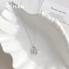 Cadena Cuadrada de Clavícula de Alta Gama para Mujer, Moderna y Exquisita, Estilo Minimalista con Incrustación de Circonita, Collar Sencillo Dulce y Fresco