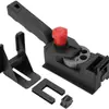 Carpintaria 3-12mm10 furo localizador de furos para carpintaria braçadeira de posicionamento para carpintaria 10 furos para carpintaria