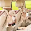 Caja de Pañuelos de Coche de Dibujos Animados con Acabado de Alta Gama, Caja de Pañuelos para Colgar en el Coche, Bolsa Creativa y Linda Multifuncional para Colgar Pañuelos en el Coche