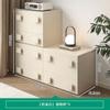 Estilo Vintage Retro Armario Carmen Armario de Almacenamiento Combinación para Sala de Estar Cómoda Mesa de Noche Multifuncional