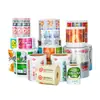 Pegatinas personalizadas, etiquetas autoadhesivas, pegatinas de sellado, pegatinas autoadhesivas personalizadas de publicidad alimentaria con código QR