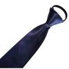 Corbata con Cremallera Brillante de 8 cm para Hombre y Mujer Vestido Casual Combinable Color Sólido Profesional Estudiante Corbata de Cuello
