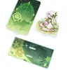 Suporte Acrílico Multi-Inserção Personalizado DIY Base Dupla Inserção Tripla Inserção Fan de Forma Transparente Mercadoria Decoração de Mesa