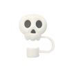 Nova série de halloween bonito tampa de palha plugue de poeira proteção ambiental pvc stanley 10mm manga de palha