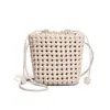 Bolso Cubo Tejido de Metal Nuevo 2026 para Mujer, Bolso de Hombro Cruzado de Gama Alta, Moderno y Versátil, Bolso de Diseño Único