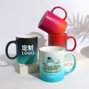 Taza de Color Gradiente Esmaltado, Logo Cultural y Creativo IP Personalizado, Taza de Cerámica Creativa, Regalo Souvenir, Taza para Beber, Personalización para Exportación