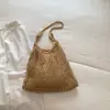 Bolso de Hombro Grande de Paja Tejida Hueca de Nuevo Estilo Verano 2026 para Mujer Bolso Nuevo de Verano 2026