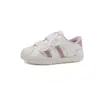 Zapatos de Lona con Velcro de Dibujos Animados para Niñas 2026 Estilo Nuevo Primavera/Otoño Suela Suave Antideslizantes Zapatos para Niños Pequeños Zapatos Deportivos con Punta de Concha para Bebés