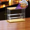 Suporte de Display de Caixa Surpresa Acrílico Transparente Bubble Mart Modelo Lego Caixa de Armazenamento à Prova de Poeira Armário de Mão Transfronteiriço