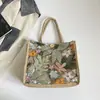 Bolso de Mano Bordado con Lentejuelas 2026 Nuevo Modelo Bolso Tote de Alta Gama para Mujer Bolso Grande de Moda Bordado