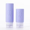 Frascos Dosadores de Silicone Yuankang, Conjunto Portátil de Frascos para Viagem, Frascos de Armazenamento de Grau Alimentício para Cosméticos Domésticos e de Viagem de Negócios