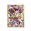 Dado Gato Lindo Cuaderno A5 Encuadernado en Cuero Páginas a Todo Color Cuaderno de PU Estudiante Alta Calidad Impresión de Dibujos Animados Diario