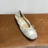 Zapatos Planos de Lentejuelas Estilo Francés Individuales para Mujer, Nuevos Zapatos de Lazo Estilo Hada Primavera y Otoño 2026 para Combinar con Vestidos