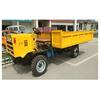 Tractor ferroviario de 3 puertas y 25 caballos de fuerza, camión plataforma con orugas diésel, arranque eléctrico, tracción en las cuatro ruedas de alta y baja velocidad