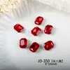Novedad de moda Puntiagudo Atrás Suelto Diamante Accesorios para Uñas Arte al por Mayor Forma de Corazón Mezclado Decoraciones 3D para Uñas