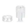 Cabeza microcristalina suave e insoluble para aplicación facial en casa, vial de 3 ml-5 ml de polvo liofilizado de suero glow acuoso