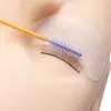 Herramientas Desechables para Extensiones de Pestañas Varilla Dorada Cepillo para Pestañas Cepillo para Cejas Peine para Pestañas Cepillo para Máscara de Pestañas Cepillo Espiral Herramientas para Pestañas