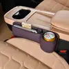 Caixa de Armazenamento para Fresta de Banco de Carro, Caixa de Armazenamento para Fresta de Carro, Caixa de Armazenamento de Couro, Bolsa de Armazenamento Multifuncional, Caixa de Armazenamento