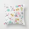 Suministro directo de fábrica flores y plantas naturales frescas funda de almohada decorativa funda para respaldo de asiento de coche respaldo de estudio cojín de respaldo una variedad opcional