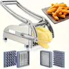 Cortador de Patatas Multifuncional de Acero Inoxidable para Cocina y Hogar, Sin Etiqueta, Transfronterizo, Herramienta Multifuncional para Cortar Pepino y Patata