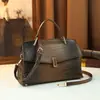 Suministro Directo de Fábrica de Bolsos de Moda de Gama Alta con Patrón de Cocodrilo Modelo Nuevo 2026 Piel de PU Comercio Exterior Transfronterizo Bolso Grande de Hombro y Cruzado