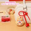 Oso de Cereza Pez de Madera Golpeteo Musical Llavero para Alivio del Estrés Dibujo Animado Lindo Juguete para Alivio del Estrés Colgante de Pez de Madera Venta al por Mayor