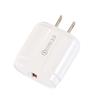 QC3.0 18W porta única plugue de carregamento rápido do telefone móvel inteligente único usb regulamentos europeus regulamentos dos EUA cabeça de carregamento rápido