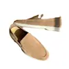 Mocasines de Verano para Hombre Zapatos Planos Casuales Slip-On Zapatos para Conducir Talla Grande