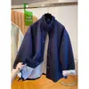 Casaco feminino curto, trench coat para mulheres petite, jaqueta baseball fashion de corte solto, estilo coreano para primavera e outono, emagrecedor, novo design moderno