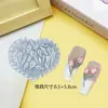 Molde Popular de Flor de Alta Transparência para Decoração de Unhas DIY Phalaenopsis Lótus Decoração de Unhas Lírio-do-vale Molde de Decoração para Unhas