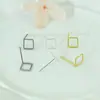 Pendientes Pequeños para Mujer, Pendientes Minimalistas de Corazón de Nicho, Estilo Coreano, Versátiles y de Moda, Pendientes de Estilo Cool Ins al por Mayor