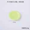 Prato de Jantar Mini Artificial 3,5cm Prato Plástico Colorido Brinquedo de Comida DIY Casa de Bonecas Mini Cozinha Louça