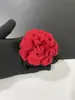Flor de tecido pequena de alta qualidade de 8 cm de altura super-formada flor flor de camélia flor de sapato flor de bolsa joia broche grampo de cabelo