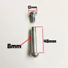 Ruedas de Maleta 6mm-8mm Remache Tornillo Dedicado Varilla de Unión Rueda de Estuche Reparación de Equipaje Remache de Reemplazo