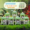 Figuritas de Dibujos Animados de Moda, Cajas Sorpresa de Panda con Temática de Flores, Adornos Creativos para Escritorio, Decoraciones de Oficina al por Mayor