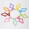 Colgante de Tiburón de Dibujos Animados de Aleación, Colgante Chapado en Color, Cadena para Teléfono Móvil, Llavero, Materiales Decorativos, Accesorios para Joyería DIY