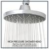 Cabezal de ducha de 6 pulgadas con rociador superior, de Xiamen Foreign Trade, para baño de hotel, de baja presión, giratorio, pequeño.