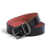Em estoque Fivela Japonesa de Microfibra PU Cinturão Casual Versátil Retro Fivela de Pino Cinturão Decorativo Simples para Calça Masculino Atacado