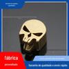 Pingente de faca de caveira de dentes longos Pingente de faca de caveira de latão Live DIY Contas decorativas Acessórios de couro Pingente de corda de guarda-chuva com mercadorias