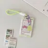 Hisocute Original Tarjetero para Perseguir Estrellas Funda para Exhibición de Polaroid de Tres Pulgadas Colgante Tarjeta de Estudiante de Campus Tarjeta de Comida Funda Protectora