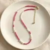 Collar de Perlas de Agua Dulce y Piedra Natural Artificial Estilo Dulce y Fresco, Cadena para Clavícula Versátil de Lujo Ligero Nicho Estilo Chino Nuevo