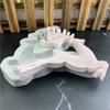 Molde de silicone para açúcar de rena de Natal direto da fábrica, ferramentas de decoração para assar chocolate, molde de gesso para gotejamento DIY