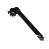 Fábrica en stock al por mayor manillar de bicicleta engrosado Manillar Princess Negro accesorios para cochecito de bebé