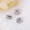 Cor Dourada 14K Conserva Cor Recorte Contas Espaçadoras de Moeda de Cobre Acessórios para Joias Artesanais DIY Colar com Contas Pulseira Acessórios Espaçadores