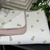 Capa de cama acolchoada de algodão estilo coreano, ganso grande modal, peça única, fresca e respirável para o verão, colchão, tatami, venda por atacado