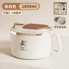 Tazón para Fideos Instantáneos de Acero Inoxidable 304 con Tapa, Tazón Portátil Aislado de Grado Alimenticio para Dormitorios de Estudiantes, Lonchera Grande para Uso en Casa