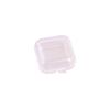 Tarjeta de Almacenamiento para Collar de Anillo de Plástico Caja Pequeña Mini Juguete para Auriculares Transparente Caja de Almacenamiento para Pendientes de Tarjeta SIM para el Cabello