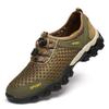 Zapatos de Verano para Hombre para Caminar al Aire Libre, Zapatos Casuales, Moda, Malla Transpirable, Suela Blanda Hueca, Zapatos de Hombre