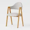 Silla de Comedor Lujo Ligero Silla de Ocio con Respaldo para el Hogar Taburete Simple para Escritorio Silla para Restaurante, Té con Leche, Uñas Silla de Recepción de Negocios