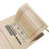 Papel de Embalaje Marrón Etiqueta Autoadhesiva Caja Exterior para Empaque de Té Pegatina de Sellado Identificación de Producto Marca de Cartón Impresión